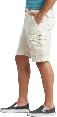 Vista 60 de Unionbay Survivor pantalones cortos de cargo con cinturón para hombre