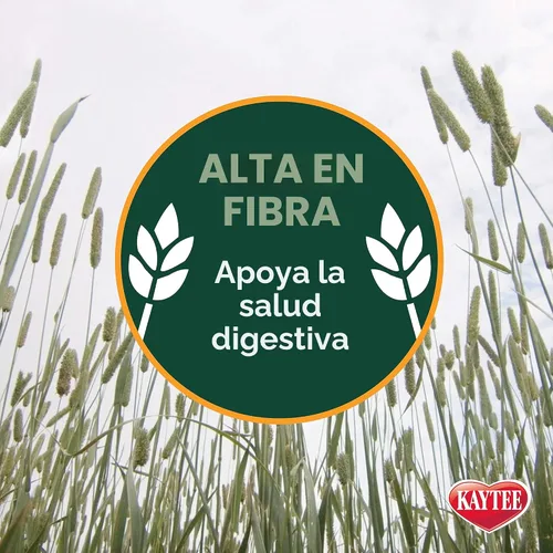 Vista 4 de Alimento para mascotas con zanahoria de heno de Fleo de Kaytee, Verdes
