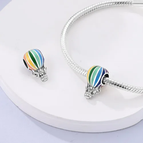 Vista 3 de MULA Dijes de plata de ley 925 para pulseras y collares, lindos gatos, perros, elefantes, animales, familia, colgantes, joyas, regalos para mujeres