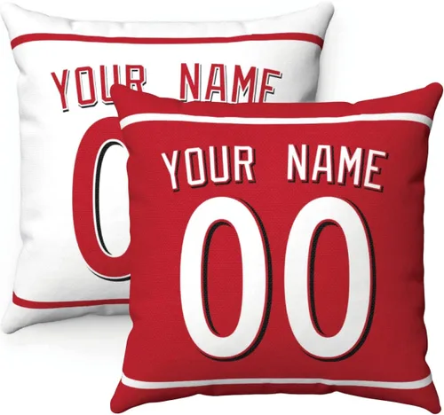 Vista 11 de Almohada personalizada con cualquier número de nombre, regalos personalizados para Los Ángeles