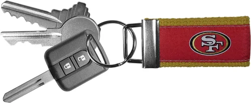 Vista 4 de Siskiyou NFL unisex-adult Woven Key Chain Color del