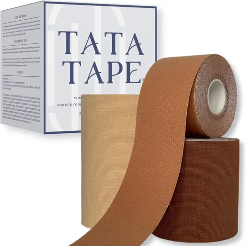 Vista 8 de Cinta de levantamiento de senos, cinta de levantamiento de senos, push up instantáneo y cinta adhesiva (para todos los tamaños de taza), contorno