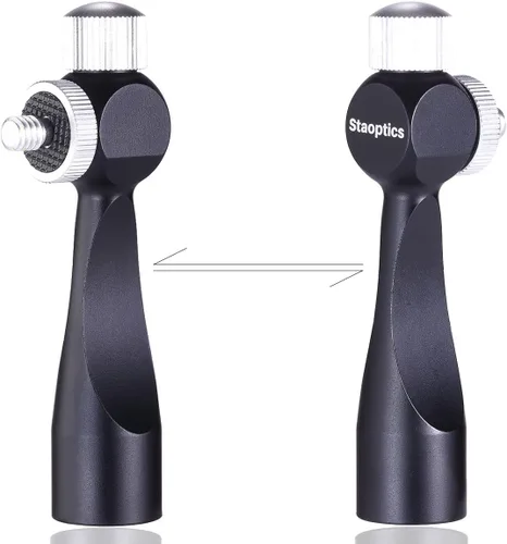 Vista 7 de Adaptador binocular de tirador de liberación rápida de 1/4 a 20 pulgadas, accesorios de montaje universal desmontable para 8 x 40 8 x 42 10 x 50 10