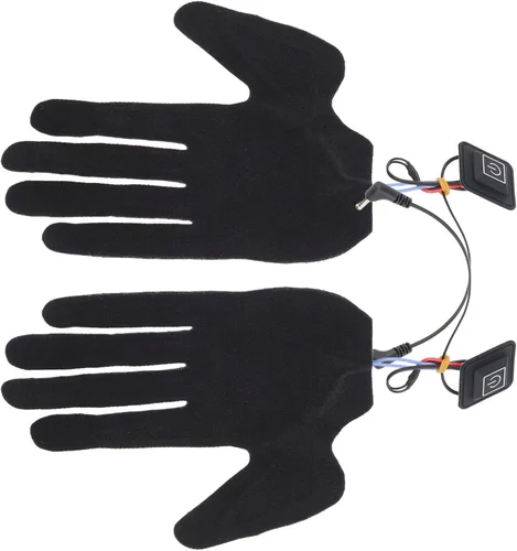 Vista 9 de Guantes calefactables con batería eléctrica para hombres y mujeres, calentadores de manos con pilas recargables, forros para equitación, esquí