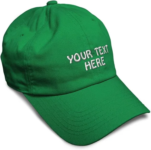 Vista 24 de Gorra de béisbol suave personalizada con texto personalizado para papá de algodón para hombres y mujeres