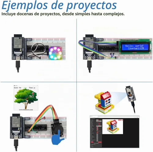 Vista 4 de Freenove ESP32 Kit ESP32 - Kit de inicio para cámara