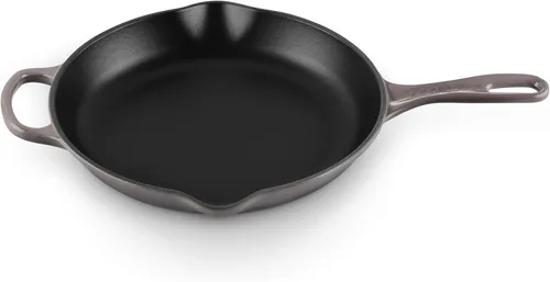 Vista 21 de Le Creuset Sartén de Hierro Fundido Esmaltado Signature con Mango de Hierro, 6.33", Cerise