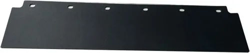 Vista 6 de Juego de 2 guardabarros de cuarto de polietileno para semircamión, guardabarros de plástico negro de 24 x 24 pulgadas con accesorios de montaje