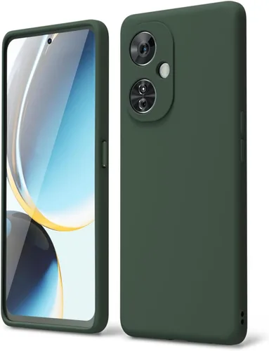 Vista 16 de oakxco Funda para teléfono Oneplus Nord N30 0.18 oz con agarre de silicona líquida, bonita funda de gel TPU suave delgada y delgada de goma suave