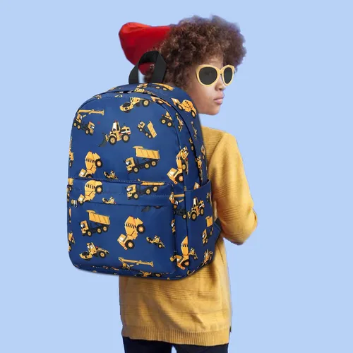 Vista 17 de CAMTOP - Conjunto de mochila y lonchera con estampados divertidos para niños de preescolar y primaria), Y0058-2
