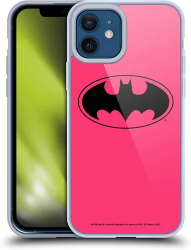 Vista 230 de Head Case Designs Funda de gel con licencia oficial de Batman DC Comics Bat Signal Logos [protección de grado militar] compatible con Apple iPhone 7