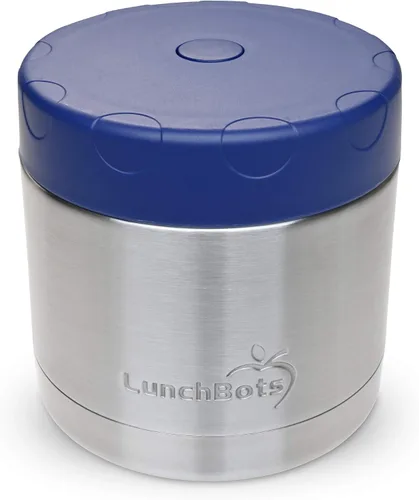 Vista 11 de LunchBots Termo térmico de acero inoxidable de 12 onzas de boca ancha – Termo aislado con tapa ventilada – Mantiene la comida caliente o fría