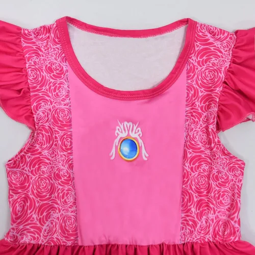 Vista 2 de Disfraz de princesa para niñas pequeñas, disfraz de Halloween