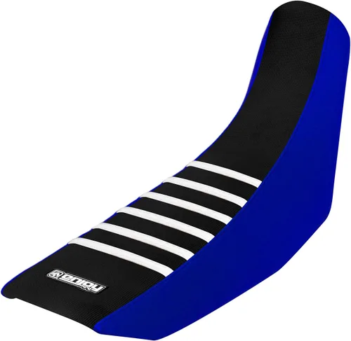 Vista 8 de Enjoy Mfg Funda de asiento compatible con Yamaha TTR 250 TTR250 - All Black/Black Ribs #92