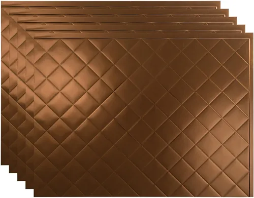 Vista 31 de FASÄDE Panel decorativo acolchado de vinilo para salpicaduras en cachemira (muestra de 6 x 6 pulgadas)