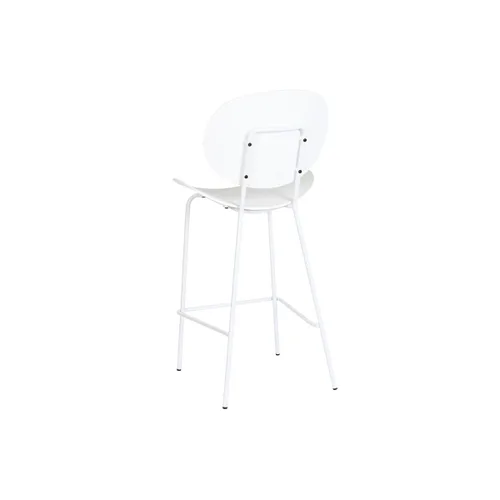 Vista 3 de Taburete DKD Home Decor Negro Metal Blanco Polipropileno (52,5 x 49 x 104 cm)