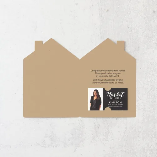 Vista 2 de Set of "Happy Closing Day" Greeting Cards Envelopes Included 4-GC002