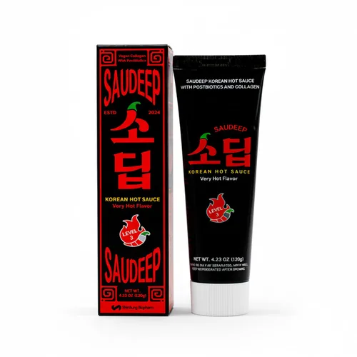 Vista 8 de Salsa Saudeep Bulgogi de comida coreana, dulce y salada, calor suave, 4.23 onzas KSauce Salsa de estilo coreano con sabor umami dulce y salado