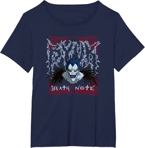 Vista 12 de Death Note Camiseta Ryuk Heavy Metal, Negro, S