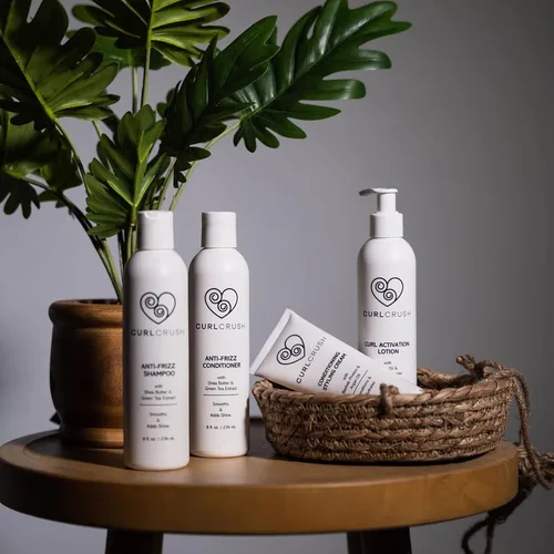 Vista 8 de CURLCRUSH Champú Anti-Frizz Cabello Rizado 8 oz