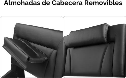 Vista 9 de Keyluv Armazón de cama moderno tapizado con plataforma con cabecera LED ajustable y diseño de curva ondulada y soporte de listones de madera sólida