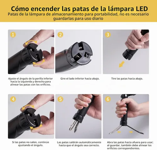 Vista 4 de Meking Mini kit de iluminación de fotografía Softbox, lámpara LED de Luz blanca