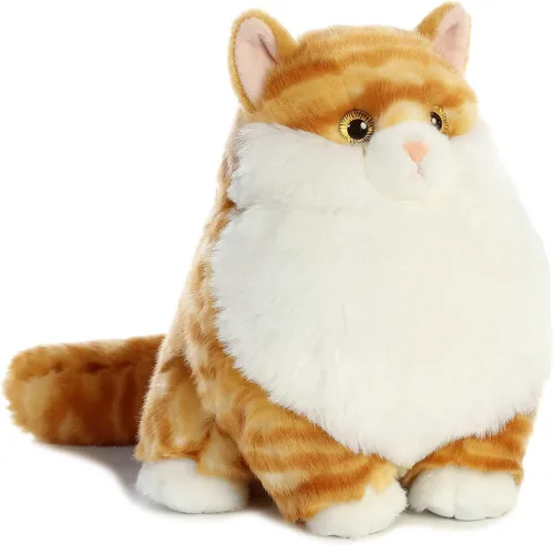 Vista 2 de Aurora - Gatos gordos - Gatito atigrado Butterball de 9.5 pulgadas