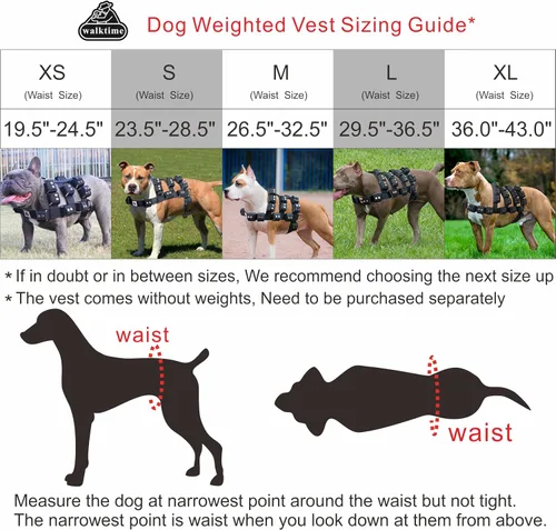 Vista 6 de Arnés para perros pequeños, medianos y grandes, sin tirones, chaleco con peso para perro, arnés táctico para perros Pit Bulls con bolsillos