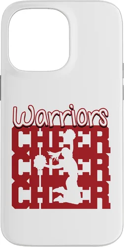 Vista 21 de Warriors Cheer Back to School Cheerleading Spirit M Case for iPhone 16