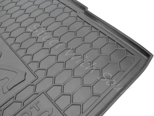 Vista 7 de AV-G Goma totalmente adaptada Tapete de carga para maletero para Peugeot 3008 (2.ª generación) 2017-2020