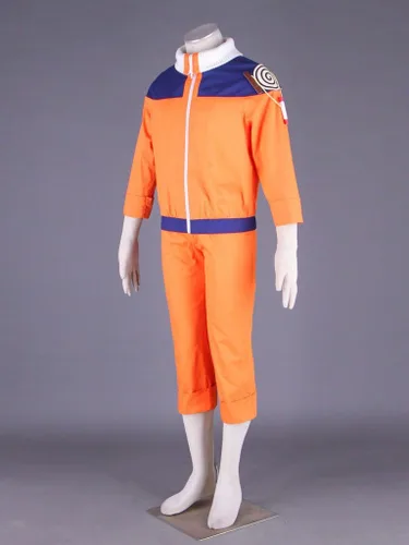 Vista 3 de Conjunto de dos piezas de chaqueta para hombre, color naranja, talla de EE. UU