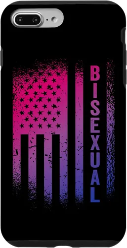 Vista 9 de Funda para iPhone 15 Bisexual Bandera Americana Patriótica Bi Pride 4 de julio
