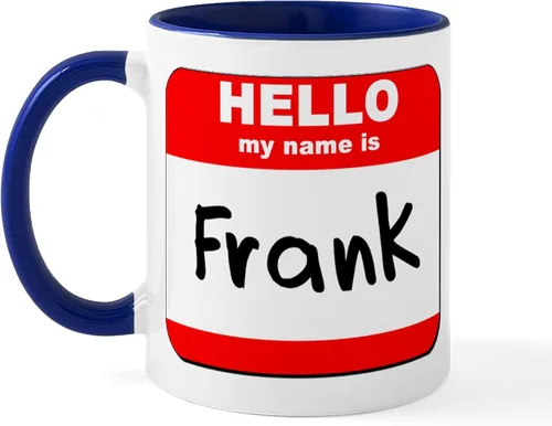 Vista 27 de CafePress Taza de café de cerámica con texto en inglés «Hello My Name Is Mary», de 11 oz (11.0 fl oz)
