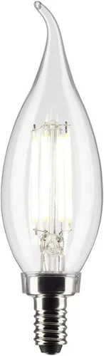 Vista 2 de Satco S21305 5.5CA10/LED/930/CL/120V/E12 (6 bombillas LED)