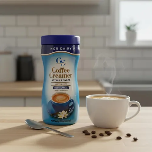 Vista 4 de Gourmet Sip Crema de café de vainilla francesa, sin lácteos, sin gluten, 8 onzas