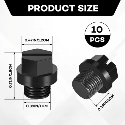 Vista 2 de 10 piezas Spx1700fg - Filtros de bomba de repuesto para piscina con junta de repuesto para bomba de drenaje de piscina, enchufe de tubo negro
