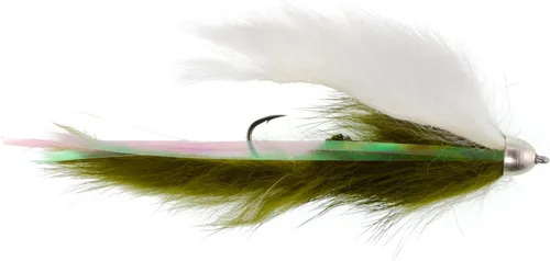 Vista 4 de The Fly Fishing Place Dolly Llama Stinger Streamer Flies - Trucha de Salmón de Alaska Steelhead Juego de 4 (talla 4)