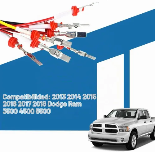 Vista 2 de CULMKARI Kit de arnés de cableado para interruptor auxiliar para Dodge Ram 3500 4500 5500 2015 2016 2017 2018 2018 Dodge Ram 3500 4500 5500
