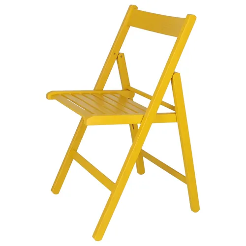 Vista 8 de 19018 Silla plegable baja madera naranja 16.9 x 18.1 x 31.1 in