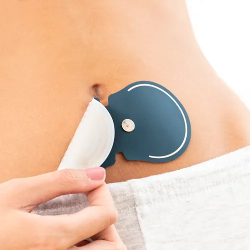 Vista 5 de Parches de Recambio para Masajeador Relajante Menstrual Moonlief InnovaGoods (Pack de 2)