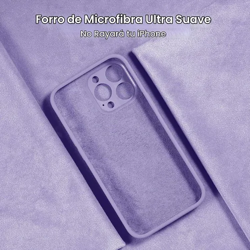 Vista 5 de FireNova Funda diseñada para iPhone 15 Pro Max, funda de silicona mejorada [protección de cámara] con [2 protectores de pantalla], forro