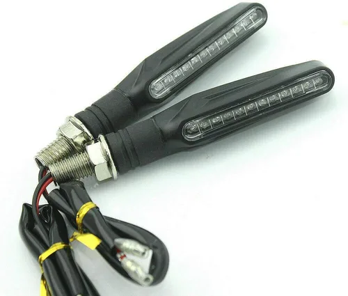 Vista 5 de Soporte de matrícula, eliminador de guardabarros, organizador trasero, luces LED de freno y señal de giro para Suzuki DRZ400 S/SM DR-Z (Transparente)
