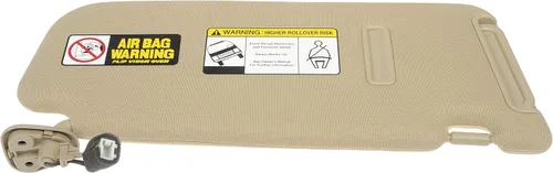 Vista 3 de Dorman 74212 - Parasol para el lado del conductor compatible con modelos seleccionados de Hyundai, color beige
