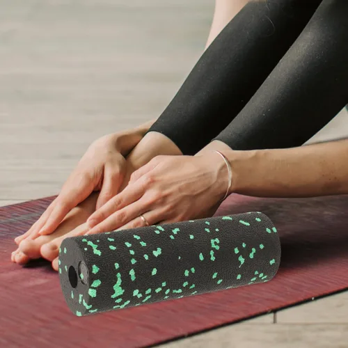 Vista 8 de Toddmomy Mini rodillo muscular de 5.9 pulgadas, columna de yoga, rodillo de espuma para relajación muscular, recuperación después del entrenamiento