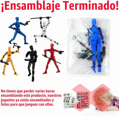 Vista 2 de Rugwun Titan 13 Figuras de acción, multiarticulado Lucky Robot 13 figura