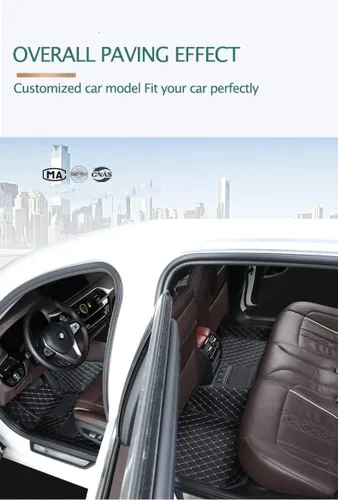 Vista 3 de Tapetes personalizados para suelo de automóvil para 95% de los sedán, SUV, deportivos, cobertura completa, para todo tipo de clima, hombres y 1