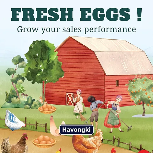 Vista 7 de Havongki 100 hojas – VOL.3 – Etiquetas personalizadas para cartón de huevos de 4 x 2 pulgadas, calcomanías adhesivas de huevos frescos de granja