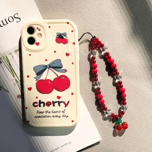 Vista 4 de Correa Colgante para Teléfono Bonita Correa de Teléfono Correa de Muñeca Pulsera Accesorios para Cámara Digital, Llavero, Bolsa