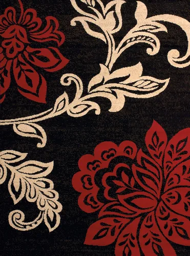 Vista 10 de United Weavers Dallas Trousseau - Alfombra de pasillo color beige, alfombra contemporánea de polipropileno para interiores con patrón floral