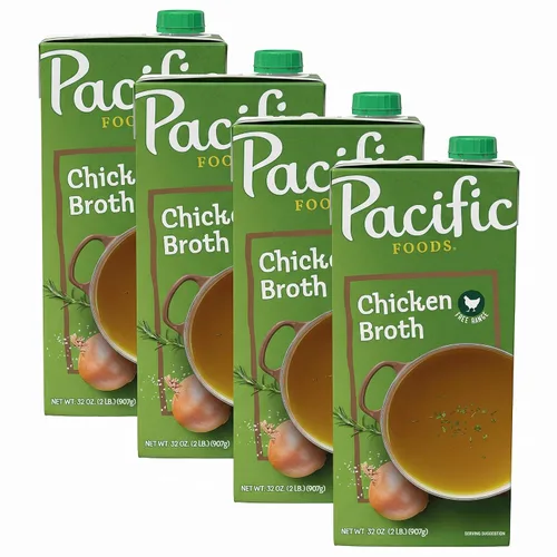 Vista 9 de Pacific Foods - Caldo de pollo criado en corral, de 32 onzas en caja